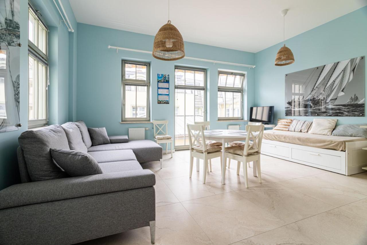 Victus Apartamenty, Apartament Skipper 12 索波特 外观 照片